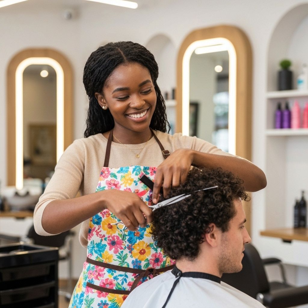 Coiffeur africain en Europe